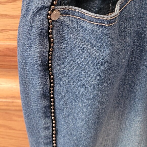 Venus 6 Extreme Flare Medium Wash Jean 9 inch rise NWT - Picture 5 of 11